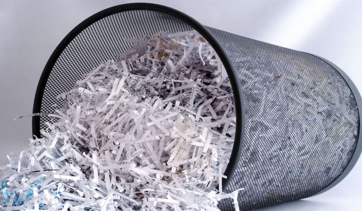 how to get rid of confidential waste without a shredder